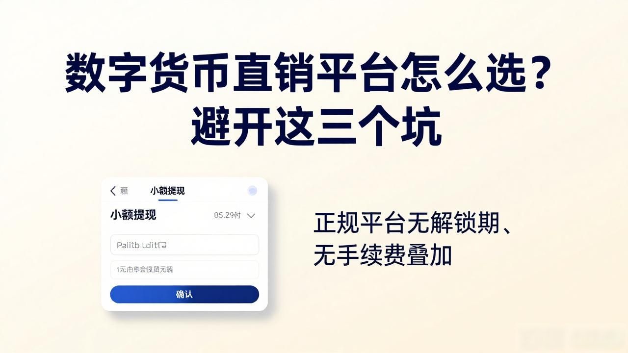 选择数字货币直销平台_数字货币直销平台_识别可靠数字资产分销渠道